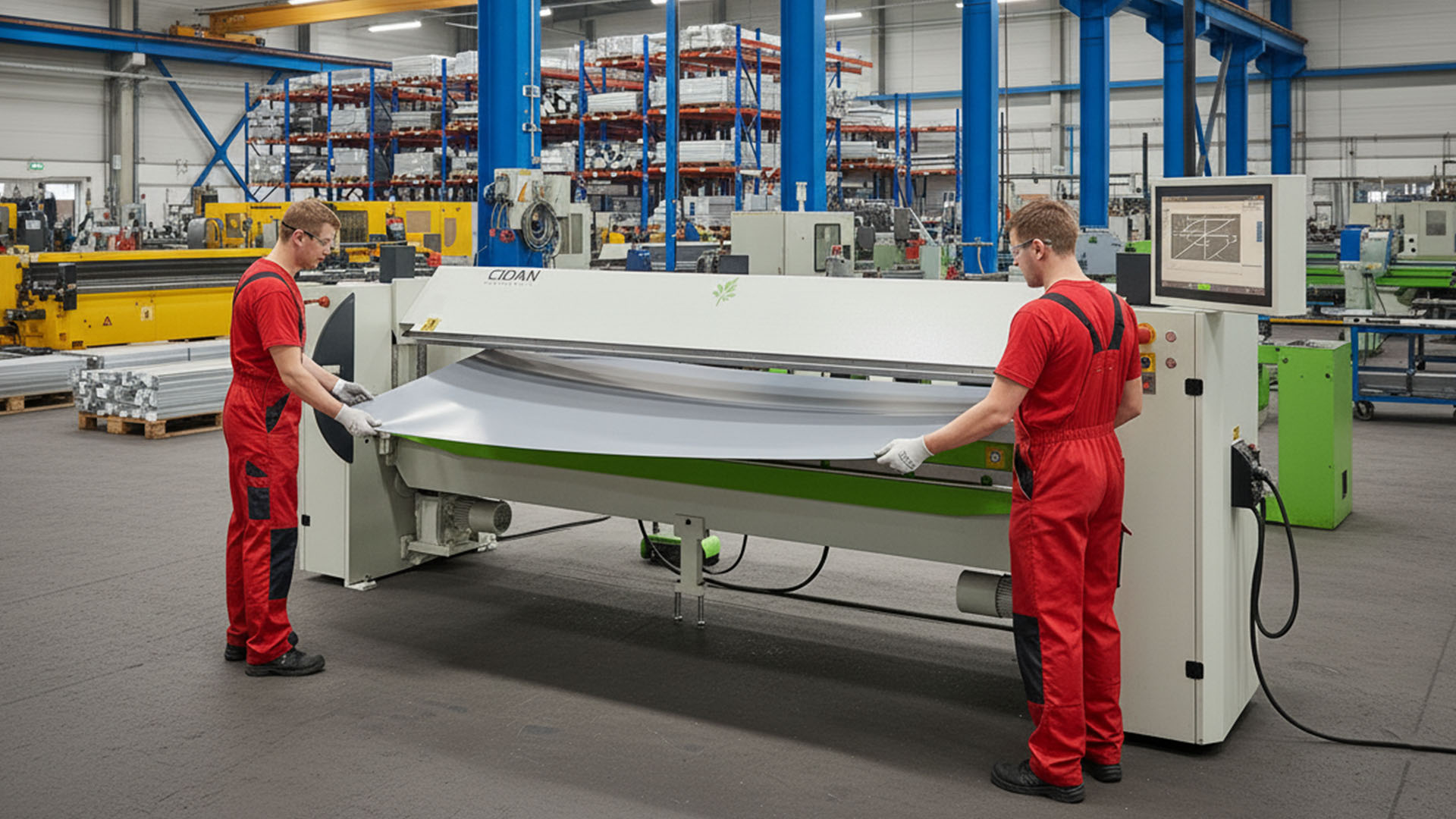 Service de pliage d'acier